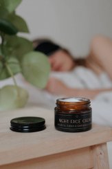 Night Face Cream - Noční krém s avokádovým olejem, muraja a extraktem z buku lesního 50 ml