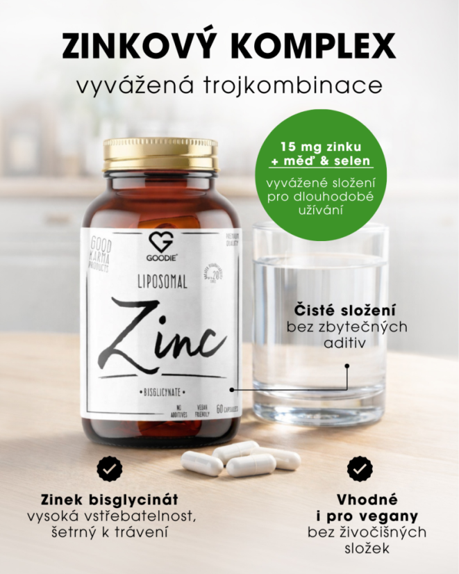 Liposomální Zinek 60 ks CZ 