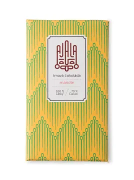 AJALA - Migdały 70% czekolada BIO 45 g