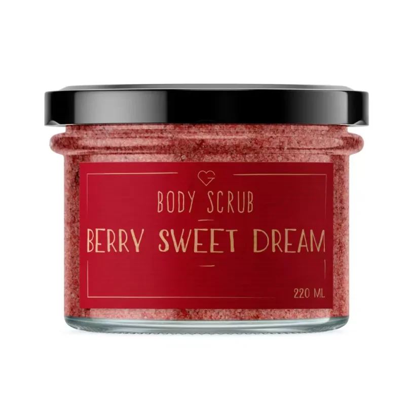 Tělový peeling - Berry sweet dream 220 ml