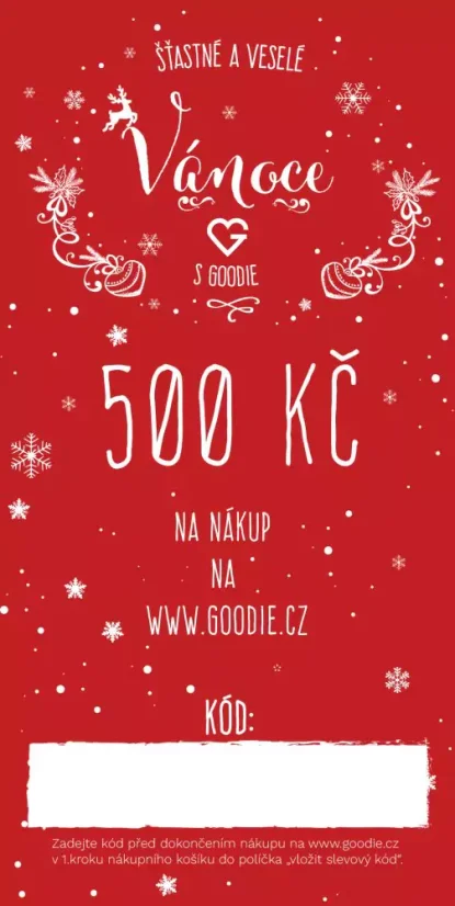 Vánoční Voucher 500 Kč