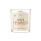 Svíčka s praskajícím dřevěným knotem - Xmas Cinnamon 50 g CZ