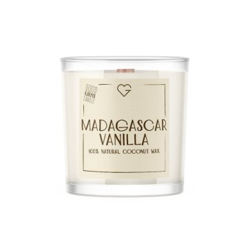 Svíčka s praskajícím dřevěným knotem - Madagascar Vanilla 50 g