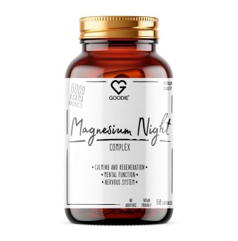Magnézium – Večerný komplex – 3 formy horčíka + vitamín B6 – 60 kapsúl SK