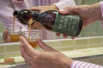 Ústní voda - fresh herb 300 ml / Mouthwash 300 ml CZ