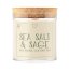 Svíčka s dřevěným praskajícím knotem – Sea Salt & Sage 280 g