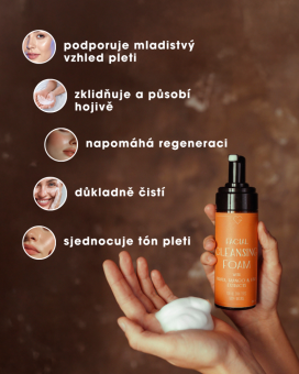 Witaminowa pianka oczyszczająca do twarzy - Mango 150 ml PL