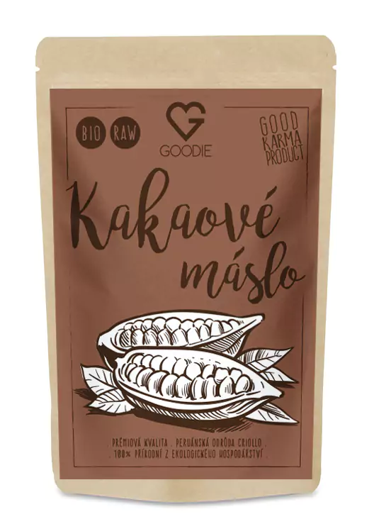 Kakaové maslo BIO, RAW 250 g SK