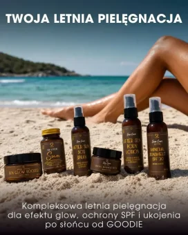 PL Mineralne mleczko przeciwsłoneczne SPF 30 - cała kolekcja kosmetyków letnich GOODIE