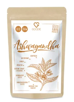 Ashwagandha BIO, RAW 150 g CZ