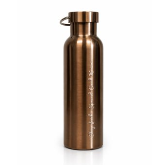 Stylová lahev na vodu GOODIE – Copper - 750 ml