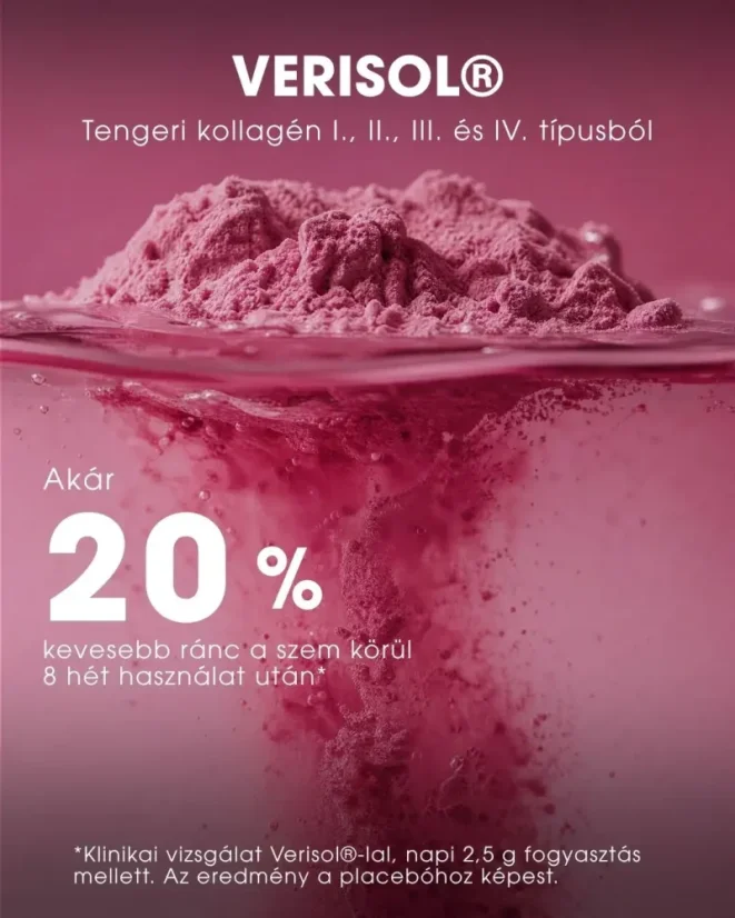 HU Beauty vitamins – Kollagénital – VERISOL mint fő összetevő