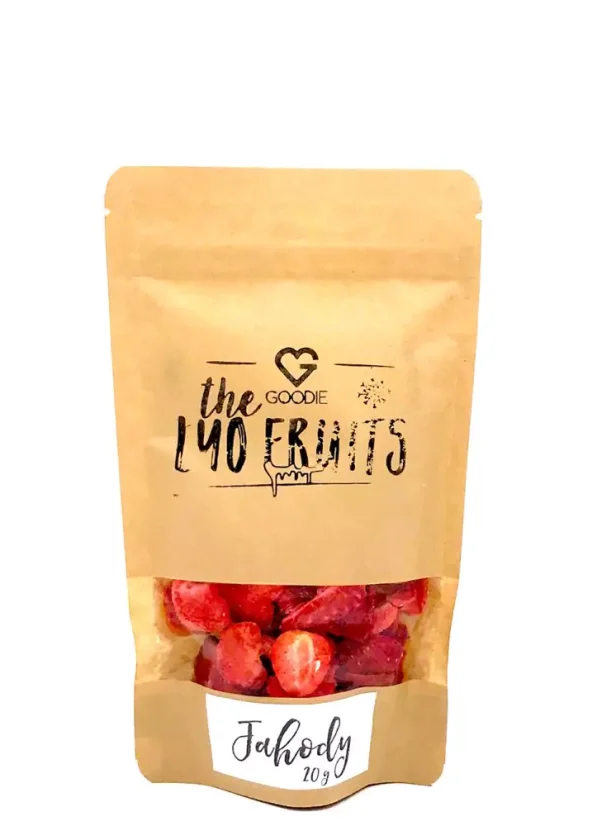 Lyofilizované jahody 20 g
