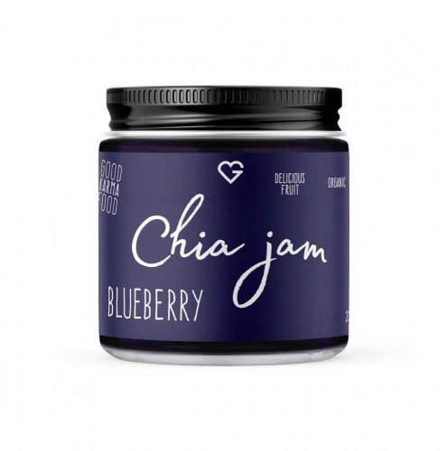 BIO Chia Jam Goodie - Borůvka - Blueberry 230 g