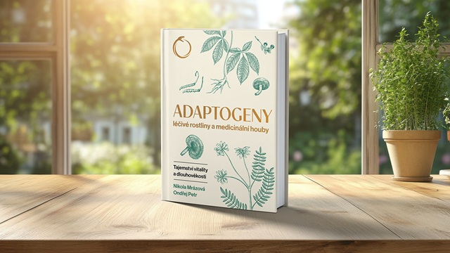 Kniha Adaptogeny – léčivé rostliny a medicinální houby, tajemství vitality a dlouhověkosti SK