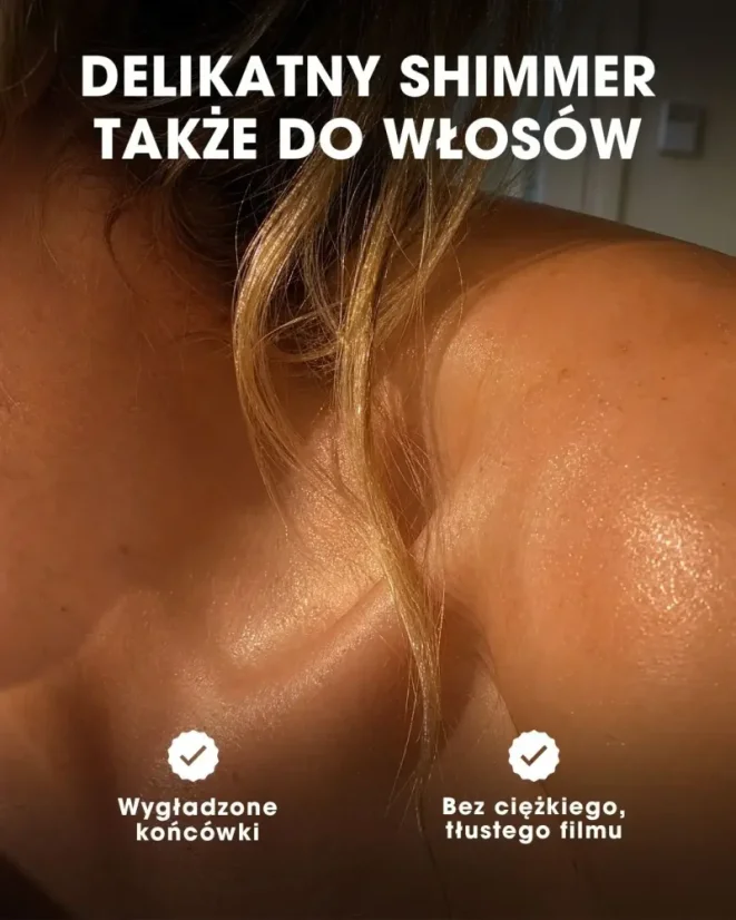 PL Shimmer oil - delikatny pobłysk także do włosów