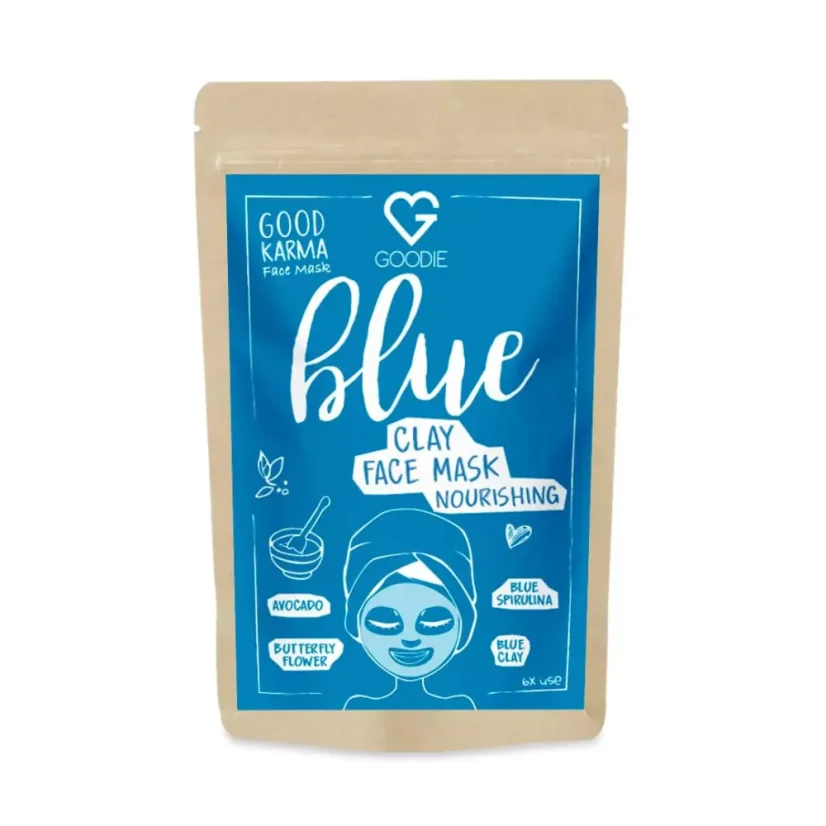 BLUE Face mask - jílová maska 25 g_2
