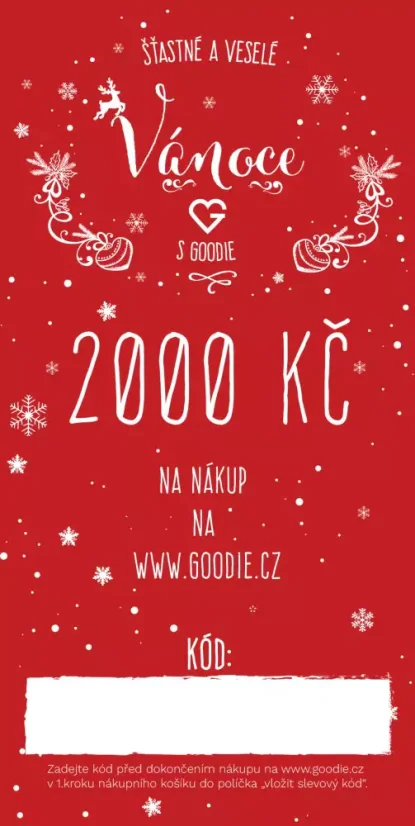 Vánoční Voucher 2 000 Kč