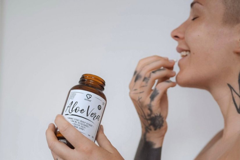 Aloe Vera - extrakt min.10% polysaccharides - kapsle 60 ks