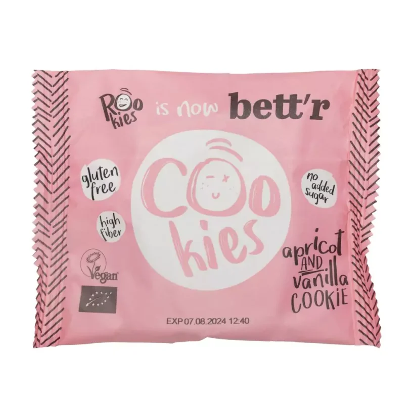 COOKIES Meruňky & vanilka BIO 40 g