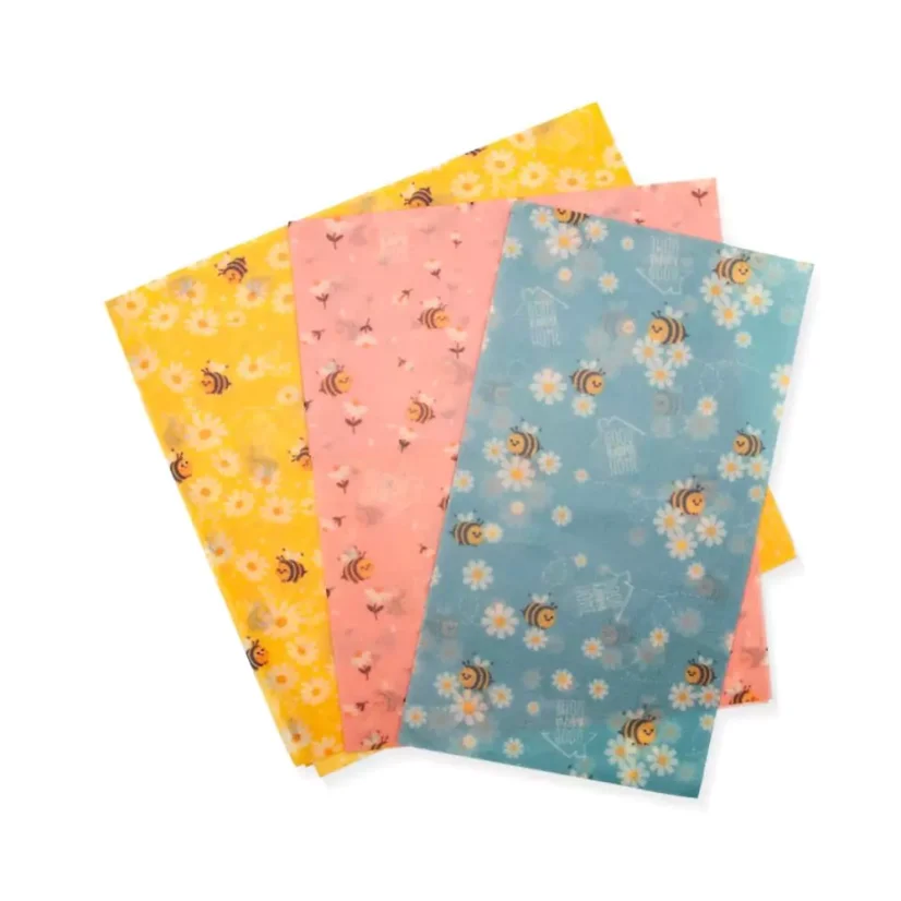 BeesWax Wraps 3 pcs - Obaly z včelího vosku 3 ks CZ