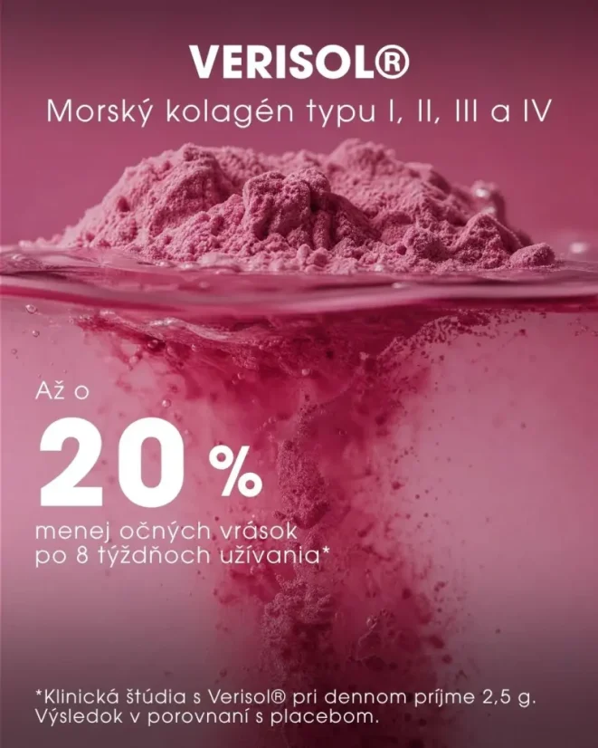 SK Beauty vitamins – Kolagénový nápoj – VERISOL ako hlavná zložka
