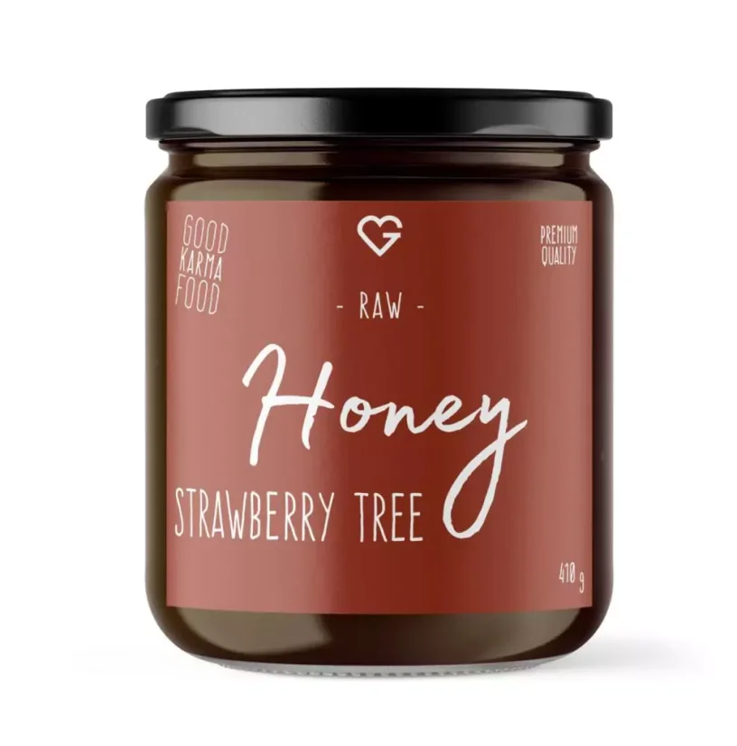 Planikový med - Strawberry Tree honey RAW 410 g CZ