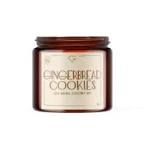 Svíčka s bavlněným knotem - Gingerbread Cookies 80 g CZ