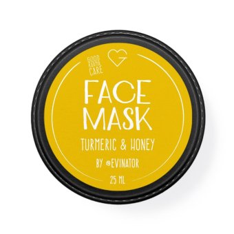 Pleťová maska kurkuma & med 25 ml CZ