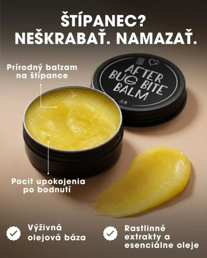 SK Balzam po bodnutí hmyzom - After Bug Bite Balm – neškrab, natri balzamom