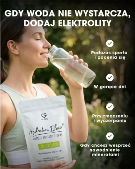 PL Napój elektrolitowy Hydration Elixir dodaj, kiedy woda nie wystarcza