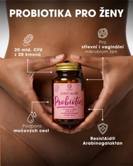Probiotika pro ženy 30 ks - Women's balance probiotics 30 pcs