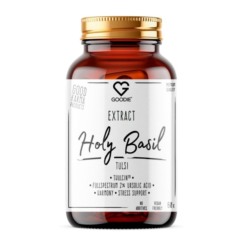 Holy Basil - Tulsi - prémiový extrakt Thulcin™ - kapsle 60 ks
