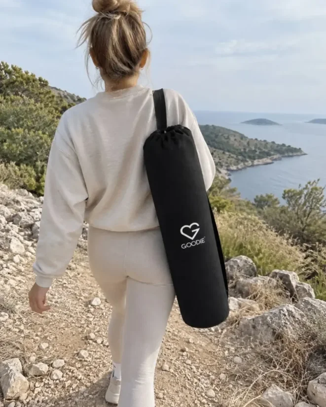 CZ Taška na podložku na cvičení - černá