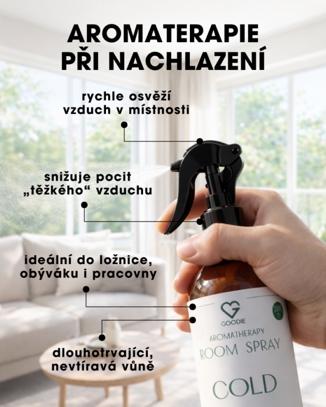 Aromaterápiás légfrissítő spray - Easy Breath 200 ml