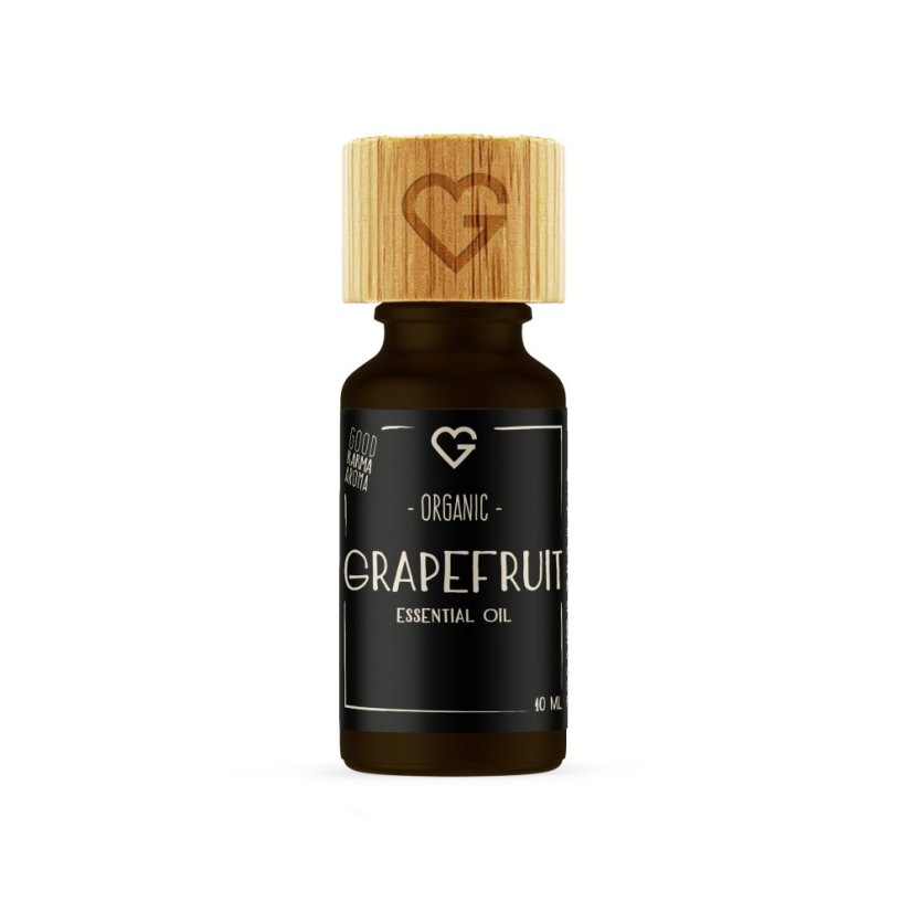 Olejek eteryczny BIO - Grejpfrut (różowy) - Organic Essential oil - Pink Grapefruit 10 ml PL
