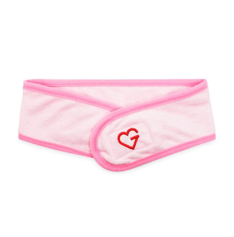 Kosmetická čelenka - růžová