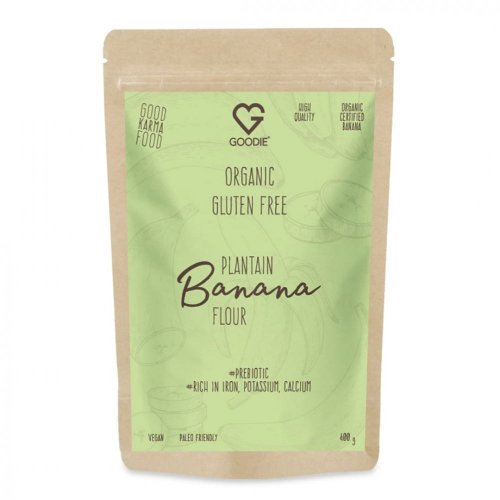 Banánová plantejnová mouka BIO - Organic Banana plantain flour 400 g