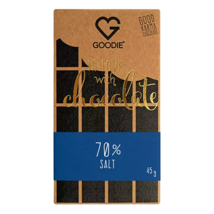 ČOKOLÁDA - Slaná 70% SK