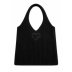 Knitted Bag Black - Pletená taška Černá 1 ks