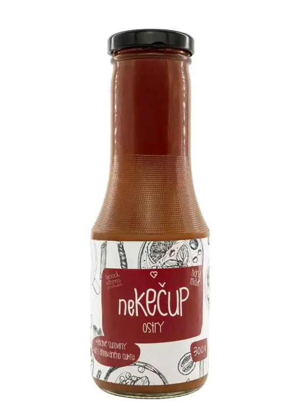 Keczup "niekeczup" ostry 300 g PL