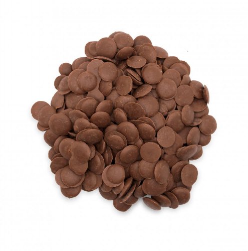 Choco Drops - tmavá mléčná čokoláda vegan bez cukru 150 g