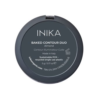 Inika Organic - Přírodní zapečené konturovací duo - Almond 5 g CZ
