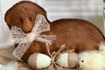 Velikonoční ořechový beránek