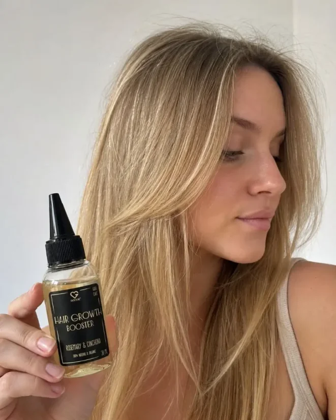 HU Hajnövekedést támogató szérum kininnel - Hair Growth Booster 30 ml