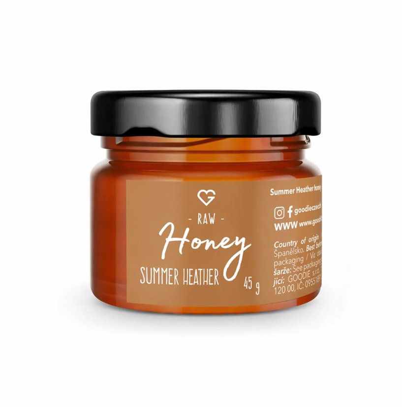 Letní vřesový med - Summer Heather honey RAW 45 g