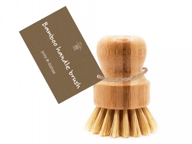 Bambusový kartáček na nádobí