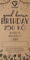 Narozeninový Voucher 250 Kč