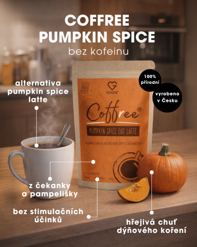 Coffree - Pumpkin Spice Oat Latte 120 g SK