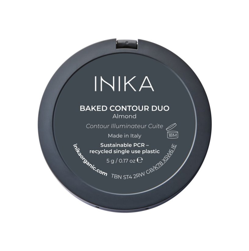 Inika Organic - Přírodní zapečené konturovací duo - Almond 5 g SK